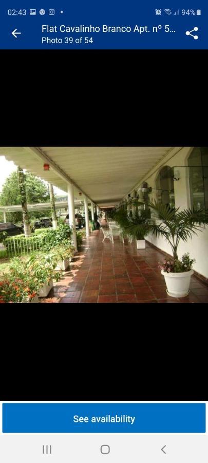 Flat No Hotel Cavalinho Branco Águas de Lindóia Екстериор снимка